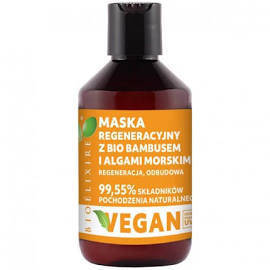 Bioelixire Vegan Maska z algami morskimi i bio bambusem 300ml