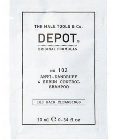 Depot NO.102 Anti-Dandruff & Sebum Szampon przeciwłupieżowy 10 ml 