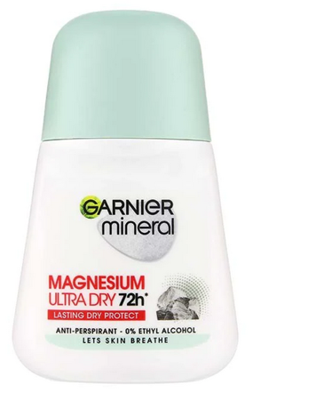 Garnier Mineral Magnesium Ultra Dry 72h dezodorants-rullītis 50 ml